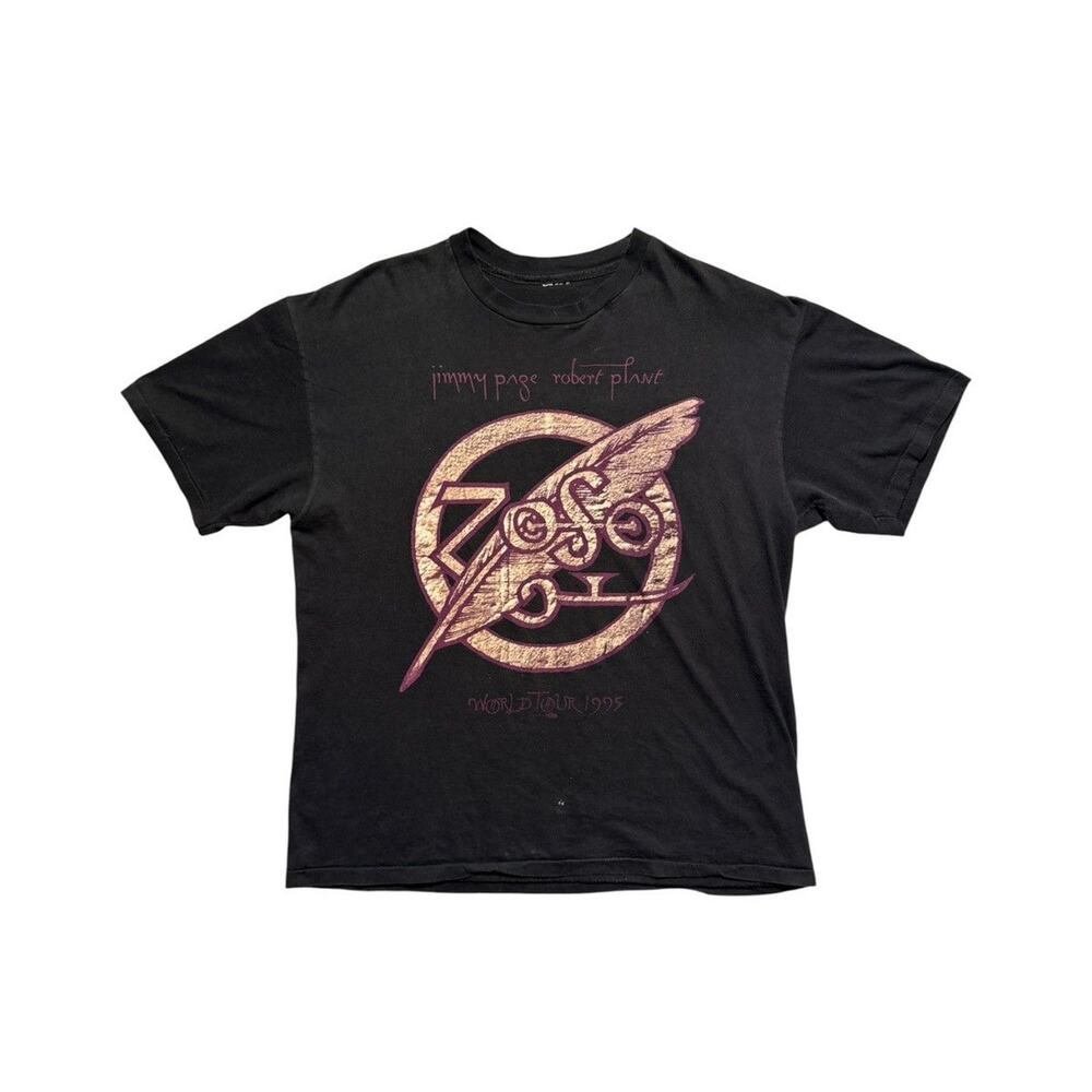 1995 Jimmy Page Robert Plant Zoso Tour Shirt